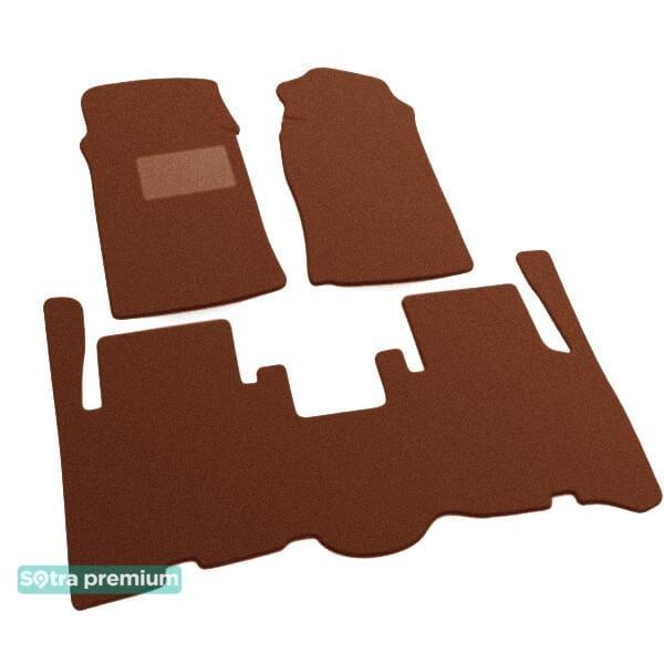 Sotra 00353-CH-TERRA Interior mats Sotra two-layer terracotta for Opel Frontera A (1991-1998), set 00353CHTERRA