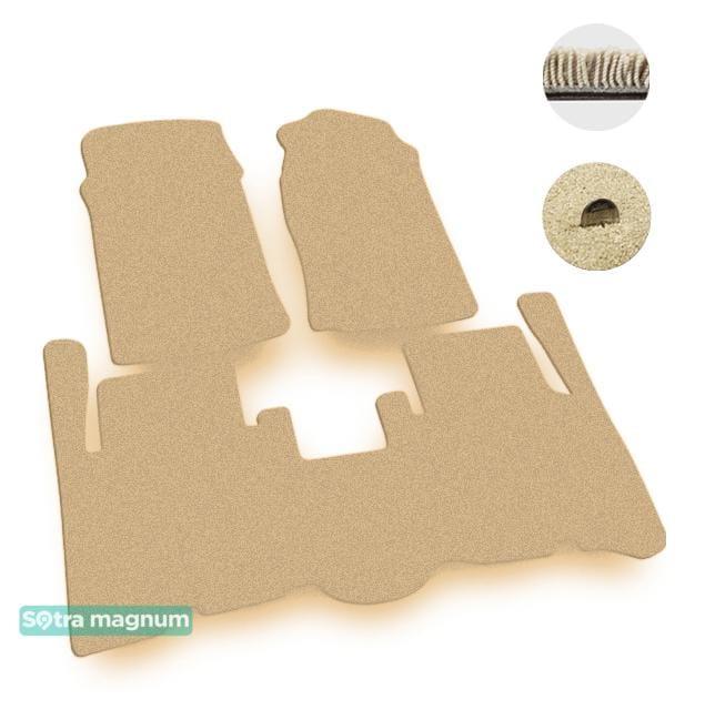 Sotra 00353-MG20-BEIGE Interior mats Sotra two-layer beige for Opel Frontera A (1991-1998), set 00353MG20BEIGE