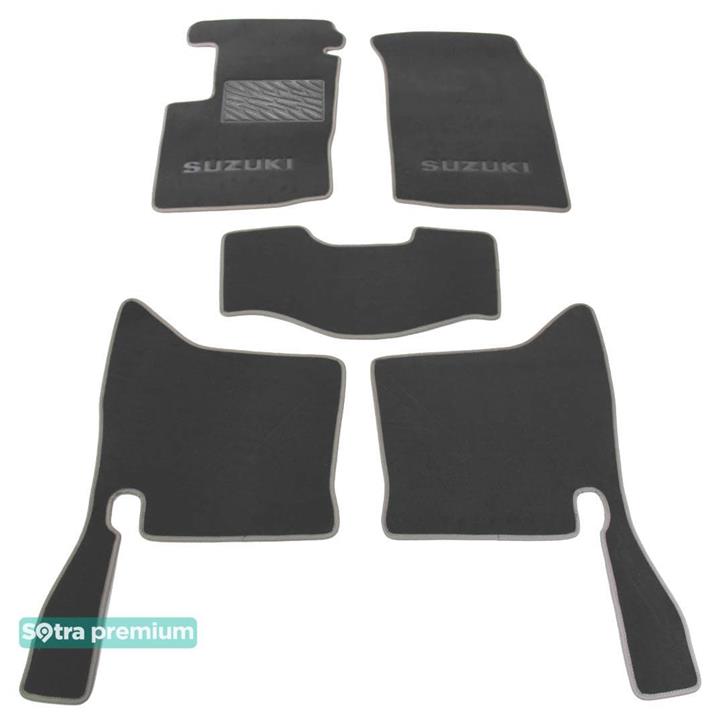 Sotra 00356-CH-GREY Interior mats Sotra two-layer gray for Suzuki Vitara / grand vitara (1998-2004), set 00356CHGREY