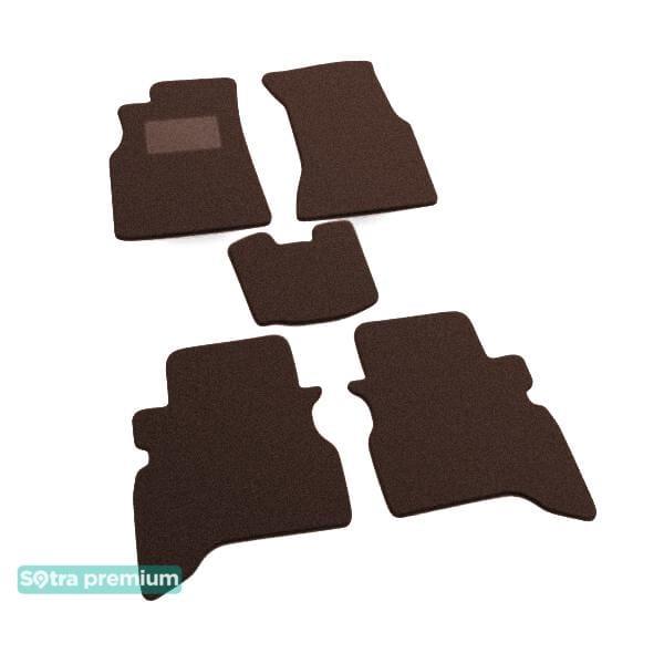 Sotra 00359-CH-CHOCO Interior mats Sotra two-layer brown for Toyota 4runner (1989-1995), set 00359CHCHOCO