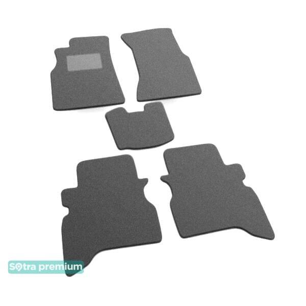 Sotra 00359-CH-GREY Interior mats Sotra two-layer gray for Toyota 4runner (1989-1995), set 00359CHGREY