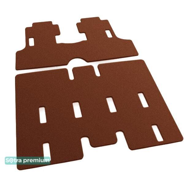 Sotra 00376-CH-TERRA Interior mats Sotra two-layer terracotta for Mercedes Viano (1996-2003), set 00376CHTERRA