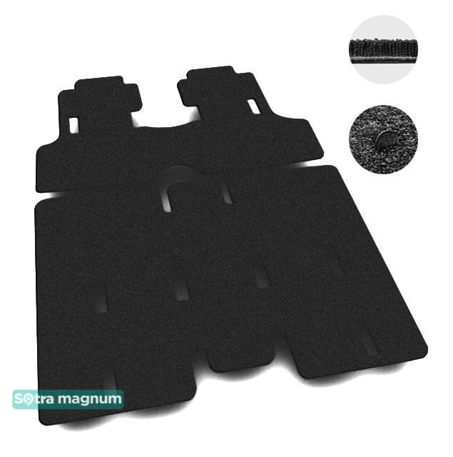 Sotra 00376-MG15-BLACK Interior mats Sotra two-layer black for Mercedes Viano (1996-2003), set 00376MG15BLACK