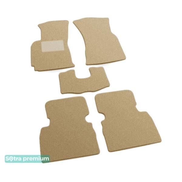 Sotra 00430-CH-BEIGE Interior mats Sotra two-layer beige for Hyundai Coupe / tiburon (1996-2002), set 00430CHBEIGE