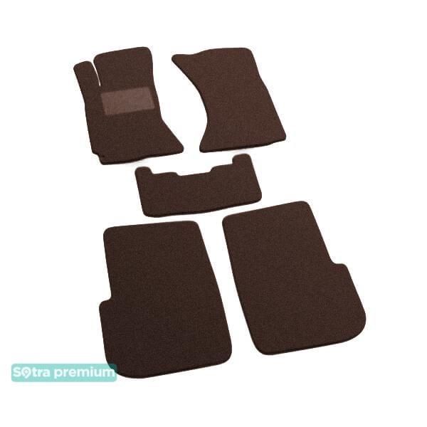 Sotra 00433-CH-CHOCO Interior mats Sotra two-layer brown for Subaru Forester (1997-2002), set 00433CHCHOCO