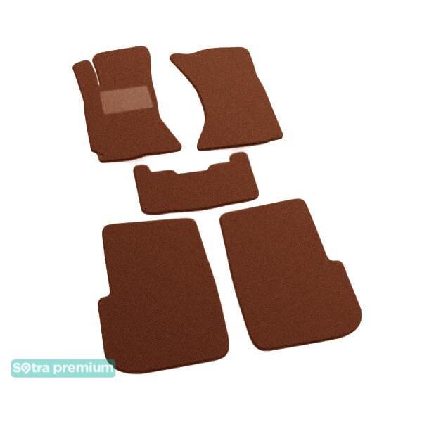 Sotra 00433-CH-TERRA Interior mats Sotra two-layer terracotta for Subaru Forester (1997-2002), set 00433CHTERRA