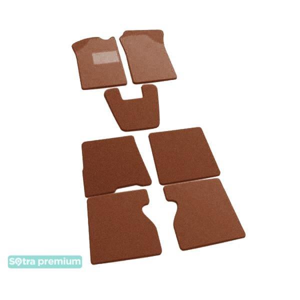 Sotra 00468-CH-TERRA Interior mats Sotra two-layer terracotta for Renault Kangoo (1997-2007), set 00468CHTERRA