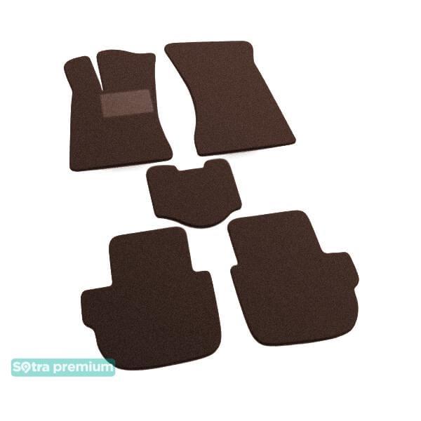 Sotra 00473-CH-CHOCO Interior mats Sotra two-layer brown for Volvo 440 (1987-1997), set 00473CHCHOCO