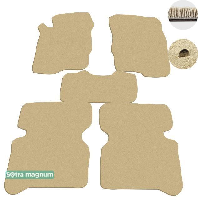 Sotra 00505-MG20-BEIGE Interior mats Sotra two-layer beige for Mitsubishi Galant (1996-2003), set 00505MG20BEIGE