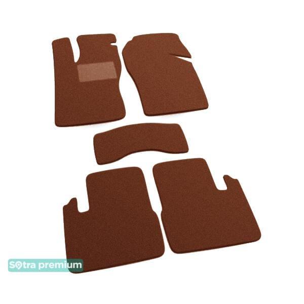 Sotra 00512-CH-TERRA Interior mats Sotra two-layer terracotta for Opel Vectra a (1988-1995), set 00512CHTERRA