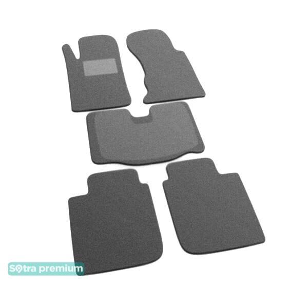 Sotra 00513-CH-GREY Interior mats Sotra two-layer gray for Ford Scorpio (1985-1994), set 00513CHGREY