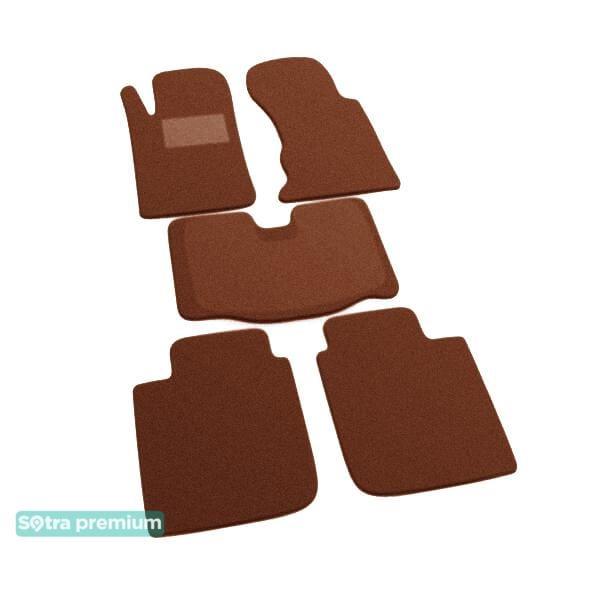 Sotra 00513-CH-TERRA Interior mats Sotra two-layer terracotta for Ford Scorpio (1985-1994), set 00513CHTERRA