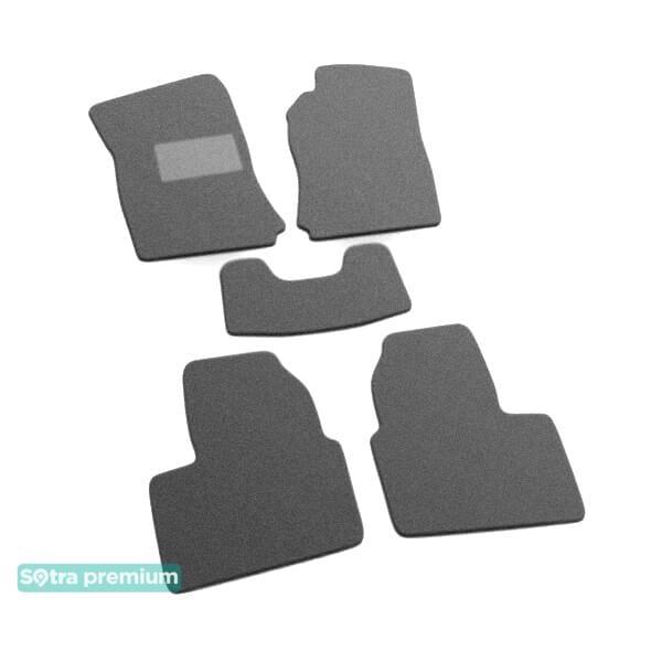Sotra 00514-CH-GREY Interior mats Sotra two-layer gray for Opel Vectra b (1996-2001), set 00514CHGREY