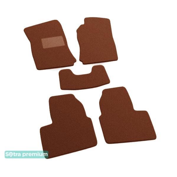 Sotra 00514-CH-TERRA Interior mats Sotra two-layer terracotta for Opel Vectra b (1996-2001), set 00514CHTERRA
