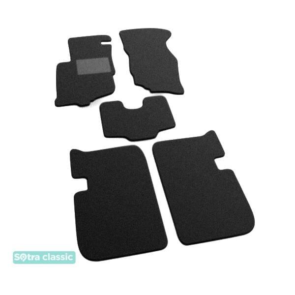 Sotra 00518-GD-GREY Interior mats Sotra two-layer gray for Mitsubishi Lancer (1996-2003), set 00518GDGREY