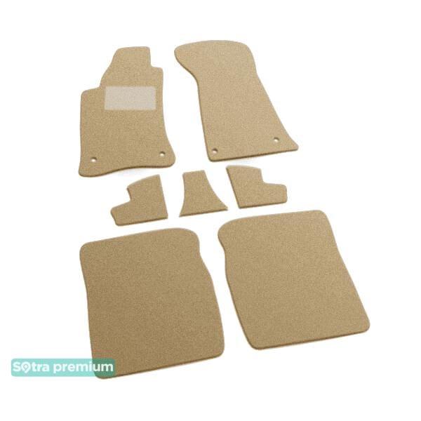 Sotra 00537-CH-BEIGE Interior mats Sotra two-layer beige for Audi 80 (1991-1996), set 00537CHBEIGE