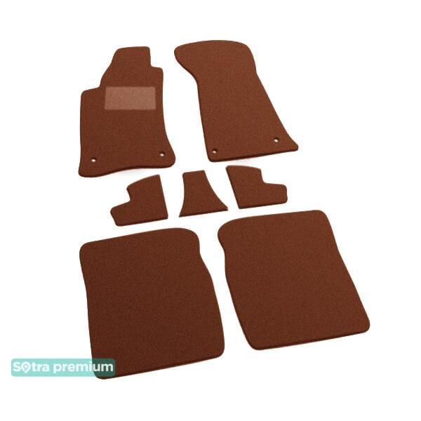 Sotra 00537-CH-TERRA Interior mats Sotra two-layer terracotta for Audi 80 (1991-1996), set 00537CHTERRA