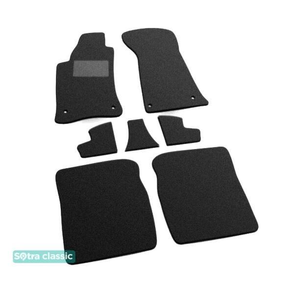 Sotra 00537-GD-GREY Interior mats Sotra two-layer gray for Audi 80 (1991-1996), set 00537GDGREY