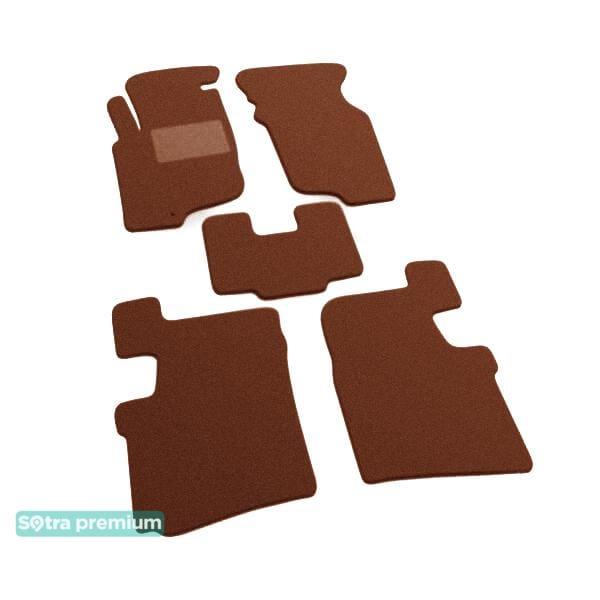 Sotra 00542-CH-TERRA Interior mats Sotra two-layer terracotta for Mitsubishi Space star (1998-2005), set 00542CHTERRA