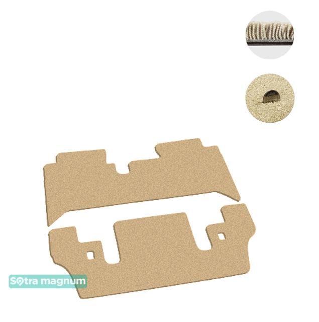 Sotra 00546-5-MG20-BEIGE Interior mats Sotra two-layer beige for Mitsubishi Space wagon (1997-2003), set 005465MG20BEIGE