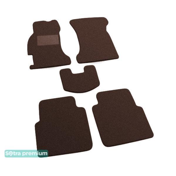 Sotra 00562-CH-CHOCO Interior mats Sotra two-layer brown for Rover 600 (1993-1999), set 00562CHCHOCO