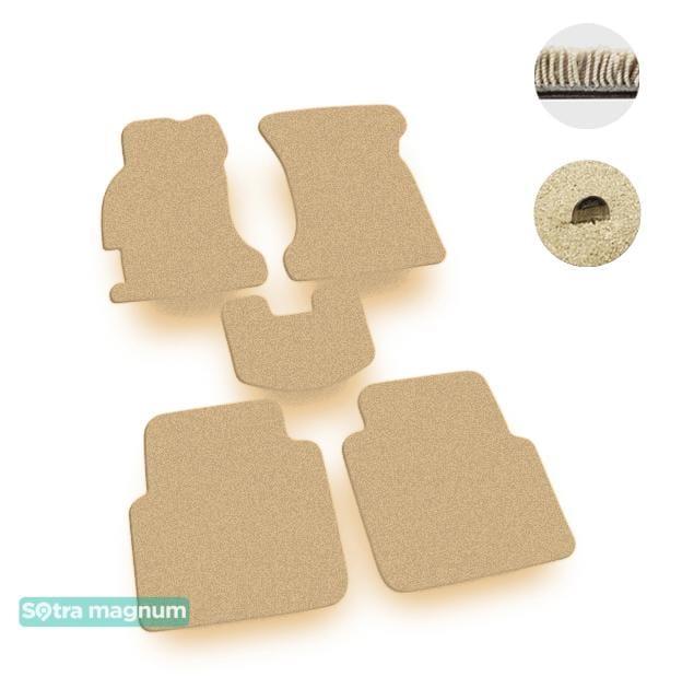 Sotra 00562-MG20-BEIGE Interior mats Sotra two-layer beige for Rover 600 (1993-1999), set 00562MG20BEIGE