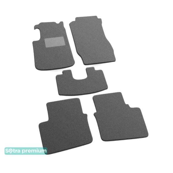 Sotra 00569-CH-GREY Interior mats Sotra two-layer gray for Rover 75 (1998-2003), set 00569CHGREY