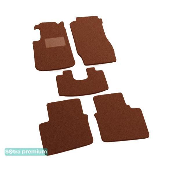 Sotra 00569-CH-TERRA Interior mats Sotra two-layer terracotta for Rover 75 (1998-2003), set 00569CHTERRA