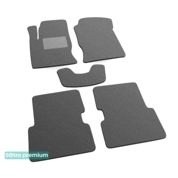 Sotra 00574-CH-GREY Interior mats Sotra two-layer gray for Ford Focus (1998-2005), set 00574CHGREY