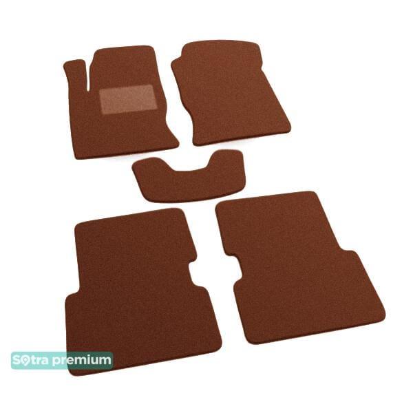 Sotra 00574-CH-TERRA Interior mats Sotra two-layer terracotta for Ford Focus (1998-2005), set 00574CHTERRA