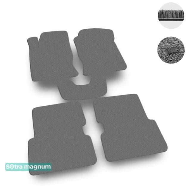 Sotra 00574-MG20-GREY Interior mats Sotra two-layer gray for Ford Focus (1998-2005), set 00574MG20GREY