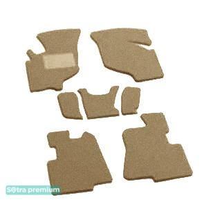 Sotra 00578-2-CH-BEIGE Interior mats Sotra two-layer beige for KIA Joice / carstar (1999-2002), set 005782CHBEIGE