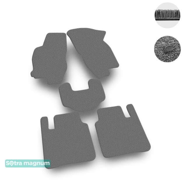 Sotra 00579-MG20-GREY Interior mats Sotra two-layer gray for Fiat Marea (1996-2002), set 00579MG20GREY