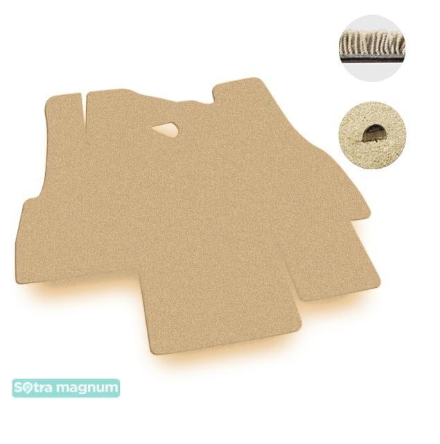 Sotra 00583-MG20-BEIGE Interior mats Sotra two-layer beige for Peugeot Boxer (1993-2006), set 00583MG20BEIGE