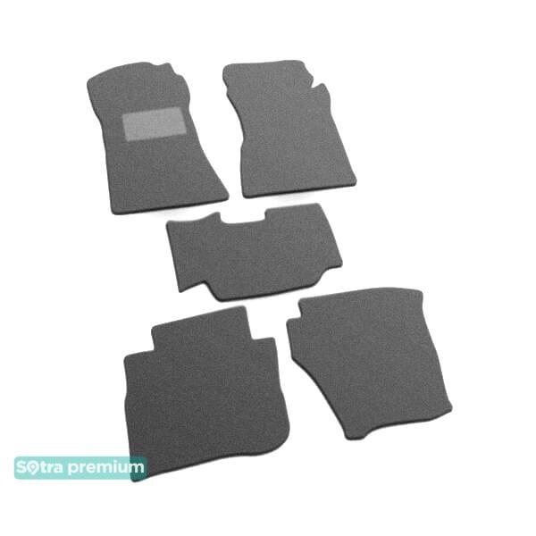 Sotra 00592-CH-GREY Interior mats Sotra two-layer gray for Daewoo Prince (1991-1997), set 00592CHGREY