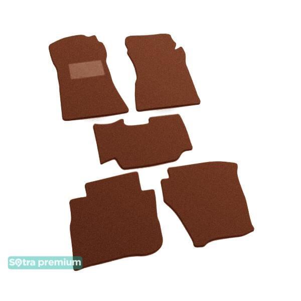 Sotra 00592-CH-TERRA Interior mats Sotra two-layer terracotta for Daewoo Prince (1991-1997), set 00592CHTERRA