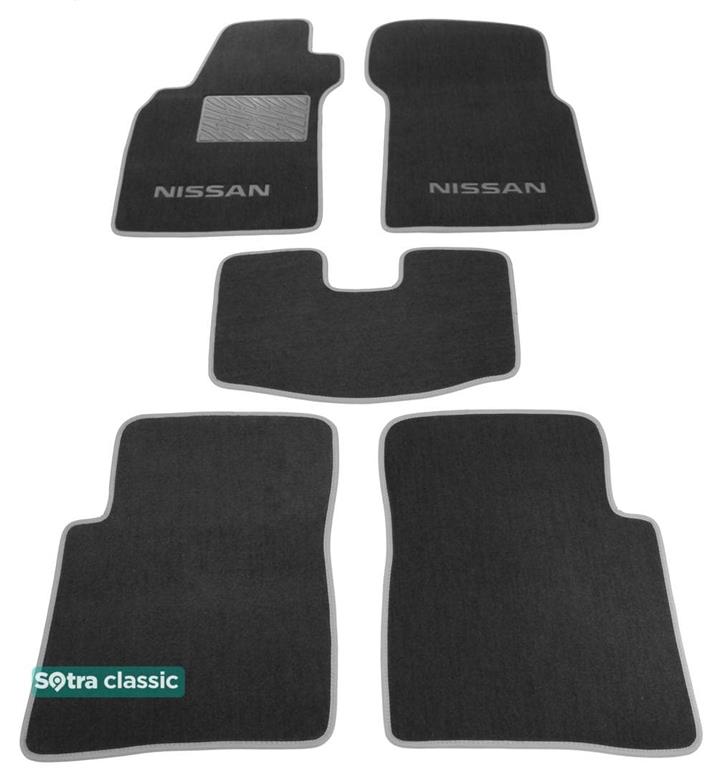 Sotra 00594-GD-GREY Interior mats Sotra two-layer gray for Nissan Maxima qx / cefiro (2000-2004), set 00594GDGREY
