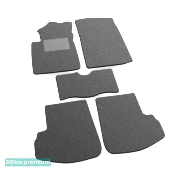Sotra 00596-CH-GREY Interior mats Sotra two-layer gray for Toyota Yaris (1999-2005), set 00596CHGREY