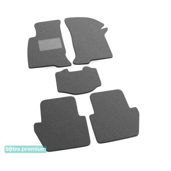 Sotra 00609-CH-GREY Interior mats Sotra two-layer gray for Volvo S70 (1997-2000), set 00609CHGREY