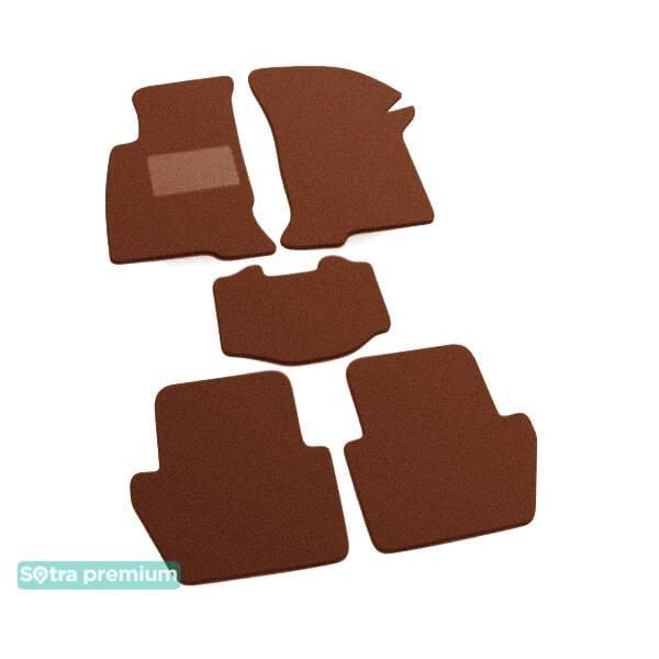 Sotra 00609-CH-TERRA Interior mats Sotra two-layer terracotta for Volvo S70 (1997-2000), set 00609CHTERRA