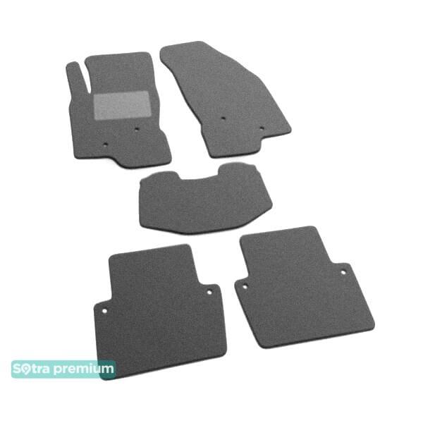 Sotra 00610-CH-GREY Interior mats Sotra two-layer gray for Volvo S80 (1998-2006), set 00610CHGREY