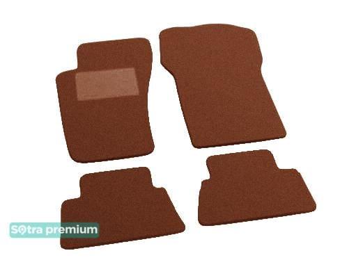 Sotra 00638-CH-TERRA Interior mats Sotra two-layer terracotta for Mitsubishi Eclipse (1989-1994), set 00638CHTERRA