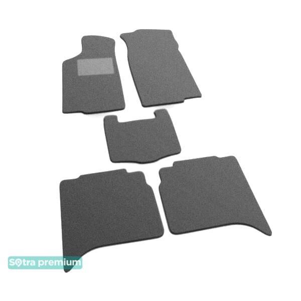 Sotra 00652-CH-GREY Interior mats Sotra two-layer gray for Opel Monterey (1996-2002), set 00652CHGREY
