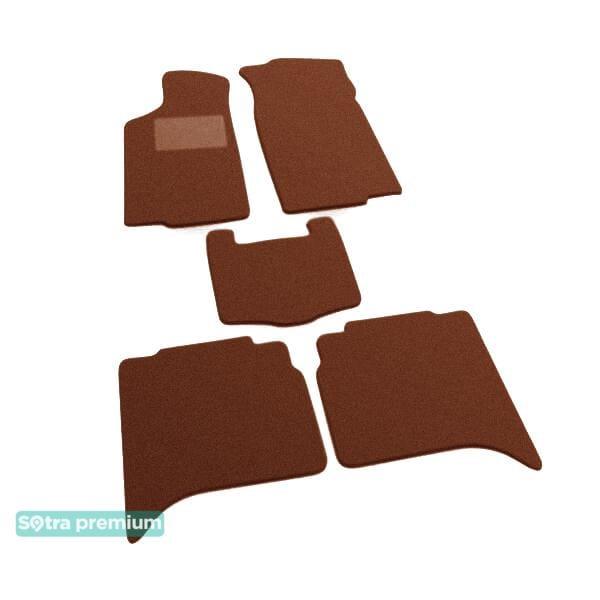 Sotra 00652-CH-TERRA Interior mats Sotra two-layer terracotta for Opel Monterey (1996-2002), set 00652CHTERRA