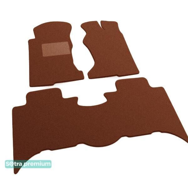 Sotra 00707-CH-TERRA Interior mats Sotra two-layer terracotta for Opel Frontera b (1999-2004), set 00707CHTERRA