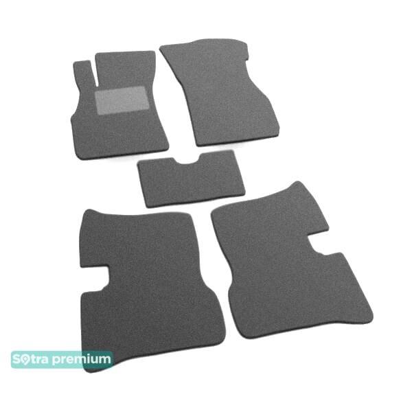 Sotra 00722-CH-GREY Interior mats Sotra two-layer gray for Hyundai Accent (2000-2005), set 00722CHGREY