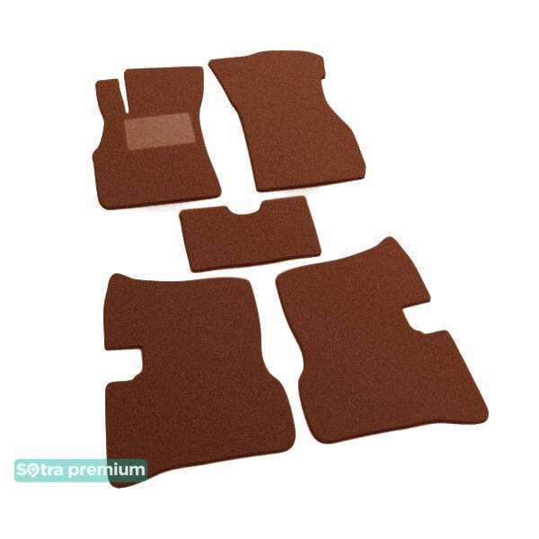 Sotra 00722-CH-TERRA Interior mats Sotra two-layer terracotta for Hyundai Accent (2000-2005), set 00722CHTERRA