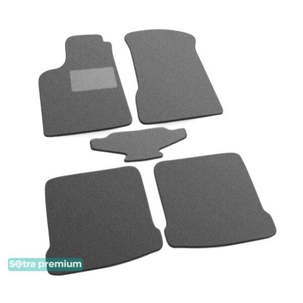 Sotra 00726-CH-GREY Interior mats Sotra two-layer gray for Volkswagen Caddy (1996-2000), set 00726CHGREY