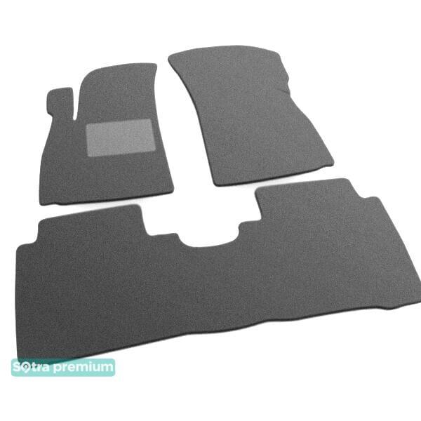 Sotra 00728-CH-GREY Interior mats Sotra two-layer gray for Hyundai Santa fe (2000-2006), set 00728CHGREY