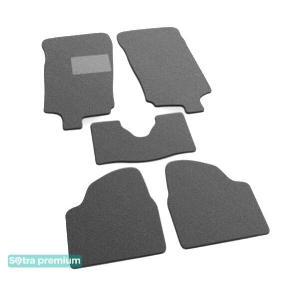 Sotra 00732-CH-GREY Interior mats Sotra two-layer gray for Opel Corsa c (2000-2006), set 00732CHGREY